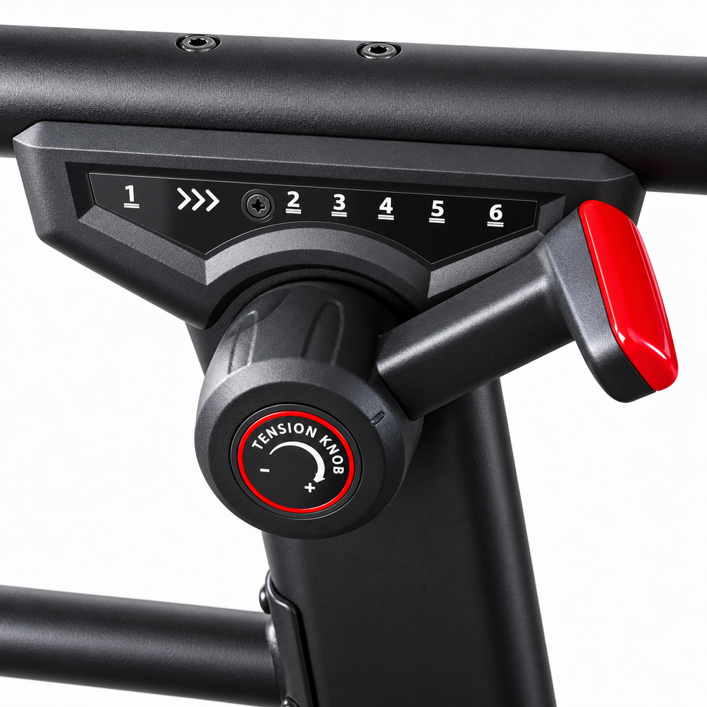 BENGAL Trotadora Curva Magnética Profesional STAHL FIT — detalle resistencia magnética