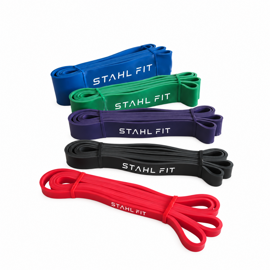 Bandas de poder KOBRA de látex natural STAHL FIT