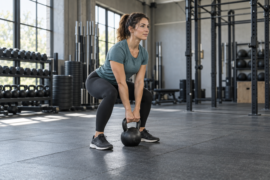Entrenamiento funcional con kettlebell